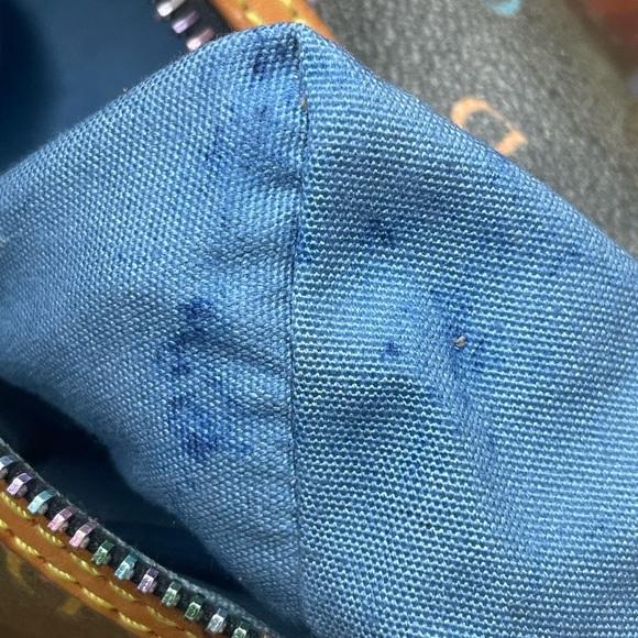 Dooney & Bourke Y2K "IT" Monogram Barrel Vintage Rainbow Bag - Picture 15 of 16